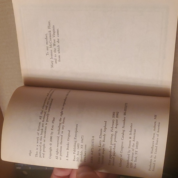 2/$8 📚 1632 Eric Flint paperback fiction book - Picture 6 of 12